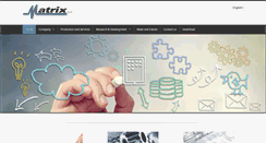 Desktop Screenshot of matrixelettronica.it